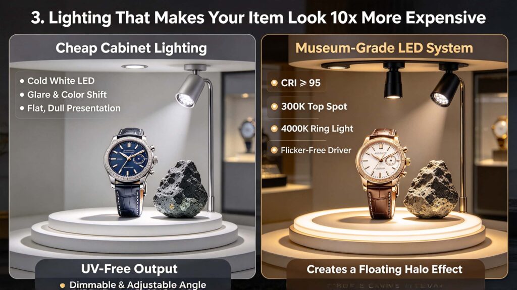 3️⃣ Lighting That Makes Your Item Look 10x More Expensive