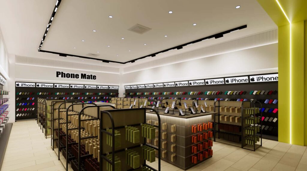 Phone Accessories Retail Store Layout & Display Ideas