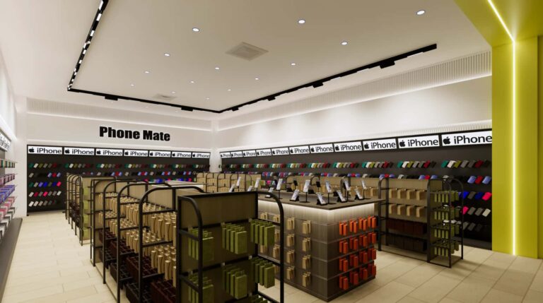 Phone Accessories Retail Store Layout & Display Ideas