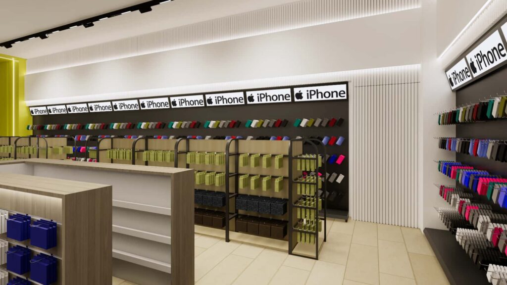 1. Retail Display Solution For Phone Case Shop