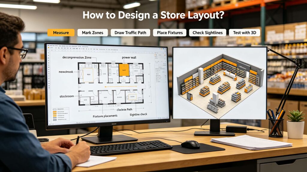 How to design a store layout?