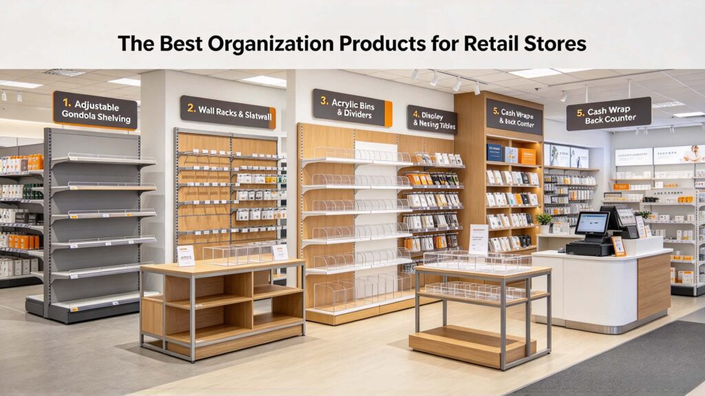 What Are the Best Organization Products for Retail Stores?