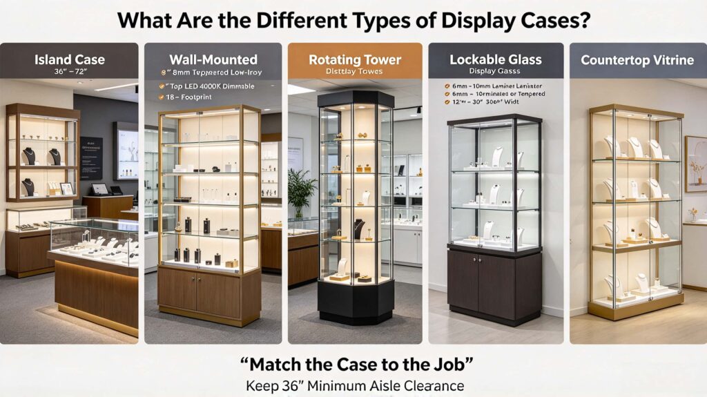 What Are the Different Types of Display Cases?