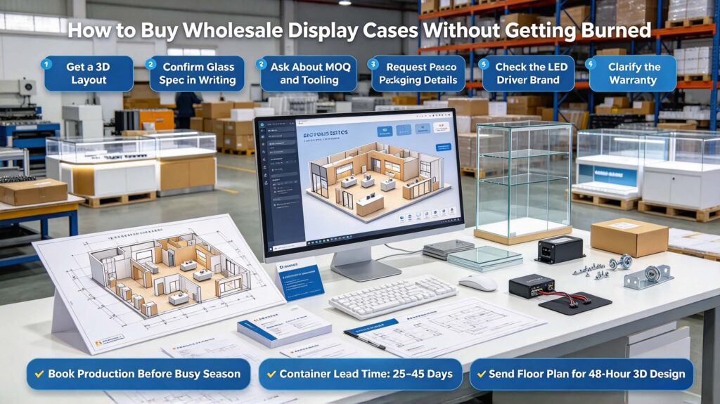 How to Buy Wholesale Display Cases Without Getting Burned