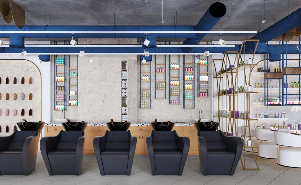 How to Design a Luxury Hair & Nail Salon Space