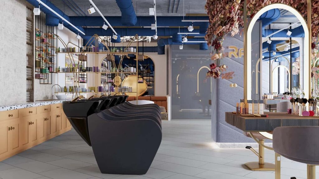Curved & Arch Salon Design Ideas for Beauty Studios