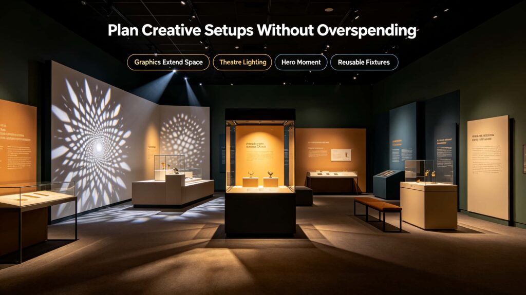 How to plan creative exhibition setups without blowing the budget
