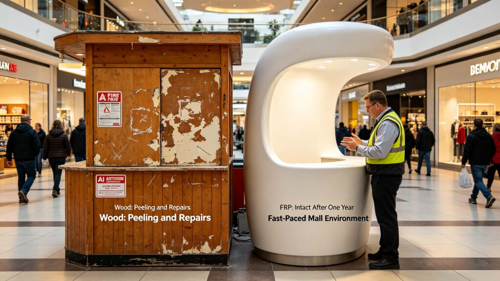 When it comes to design flexibility, wood simply cannot compete