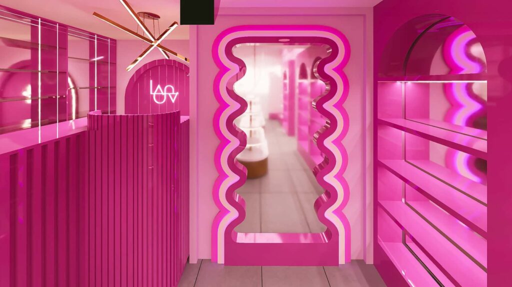Small Retail Store Design: Custom Display Cabinet Project