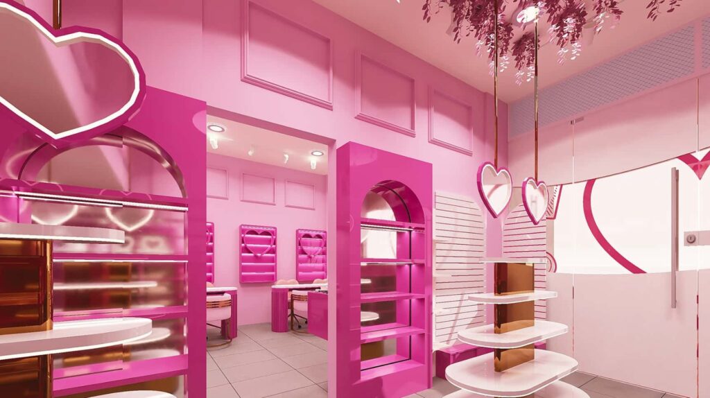 Retail Shop Fit-out Project with Custom Display Units