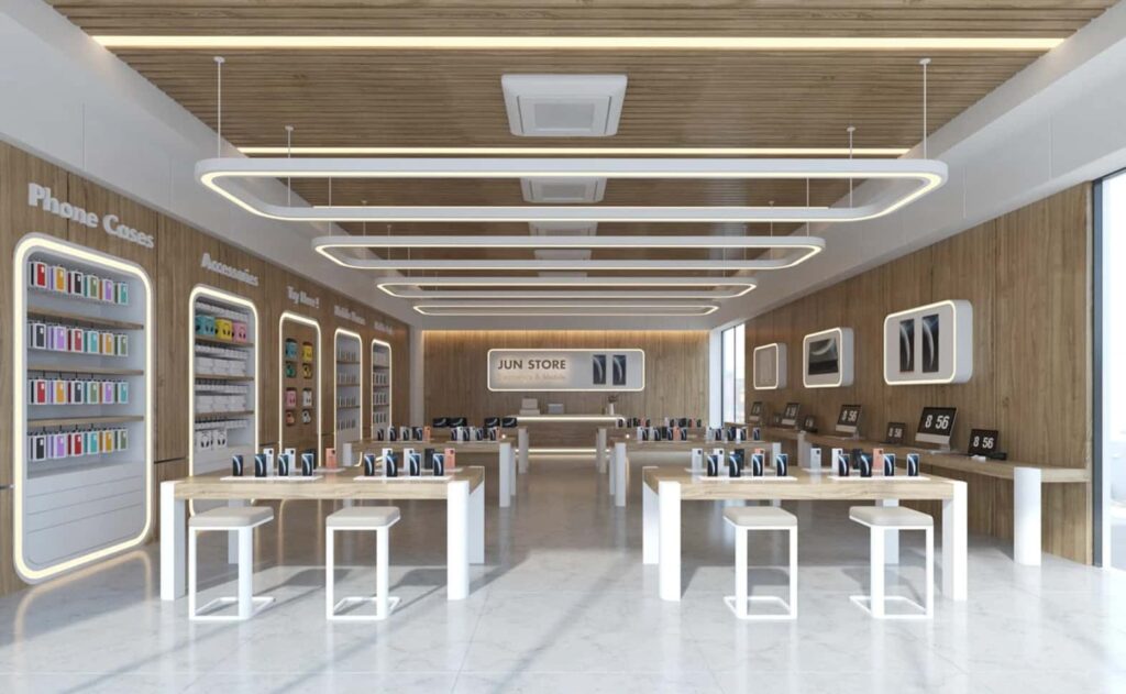 Phone Accessories Retail Store Fixture Ideas