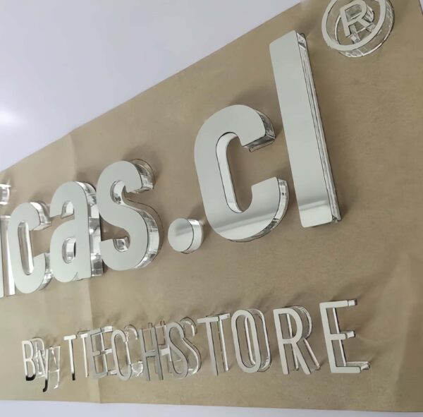 Custom Acrylic 3D Logo Sign (1) LED backlit acrylic 3D letters