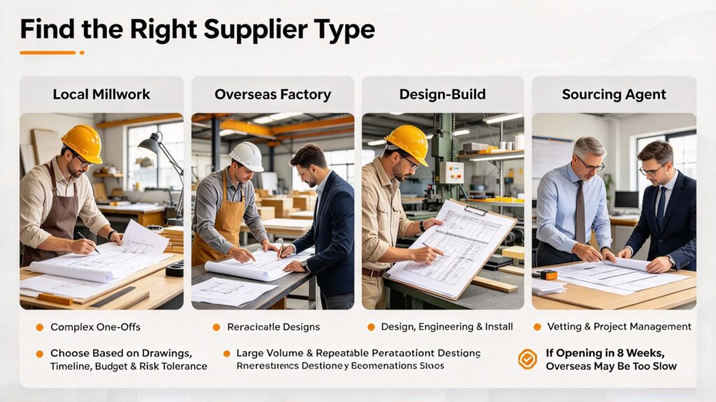 Find the Right Supplier Type for Your Project