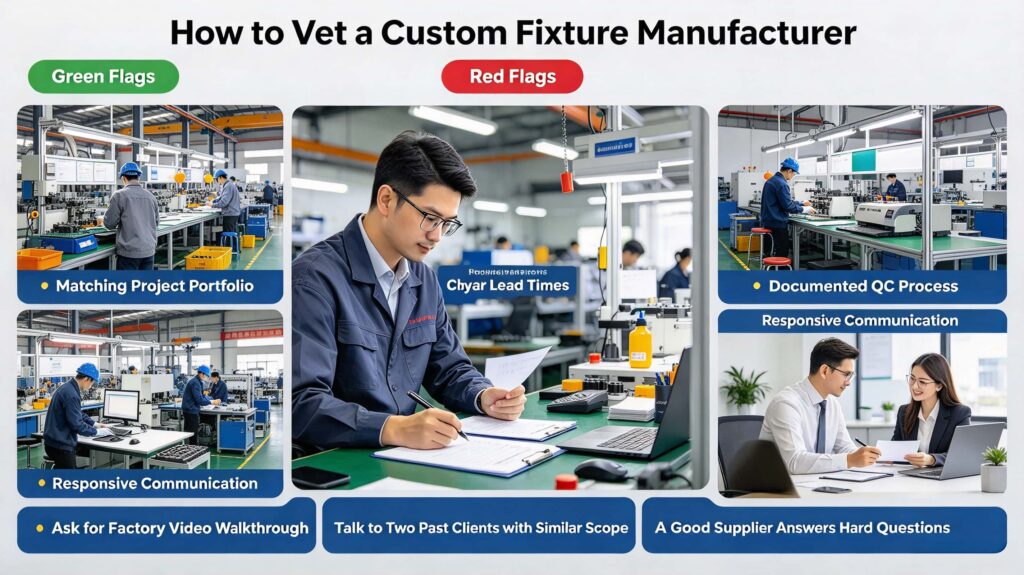How to Vet a Custom Fixture Manufacturer