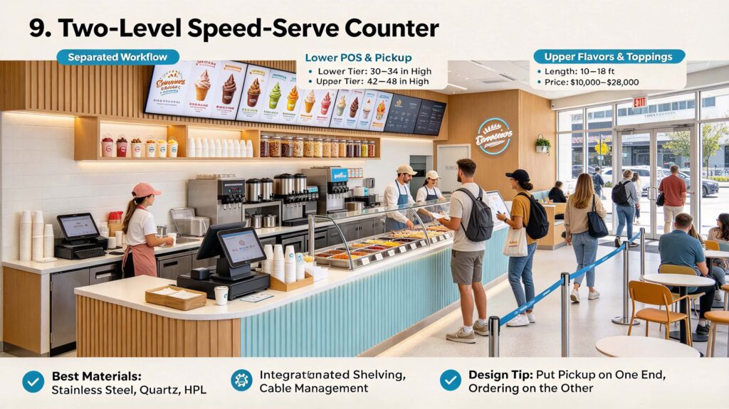 Two-Level Speed-Serve Counter