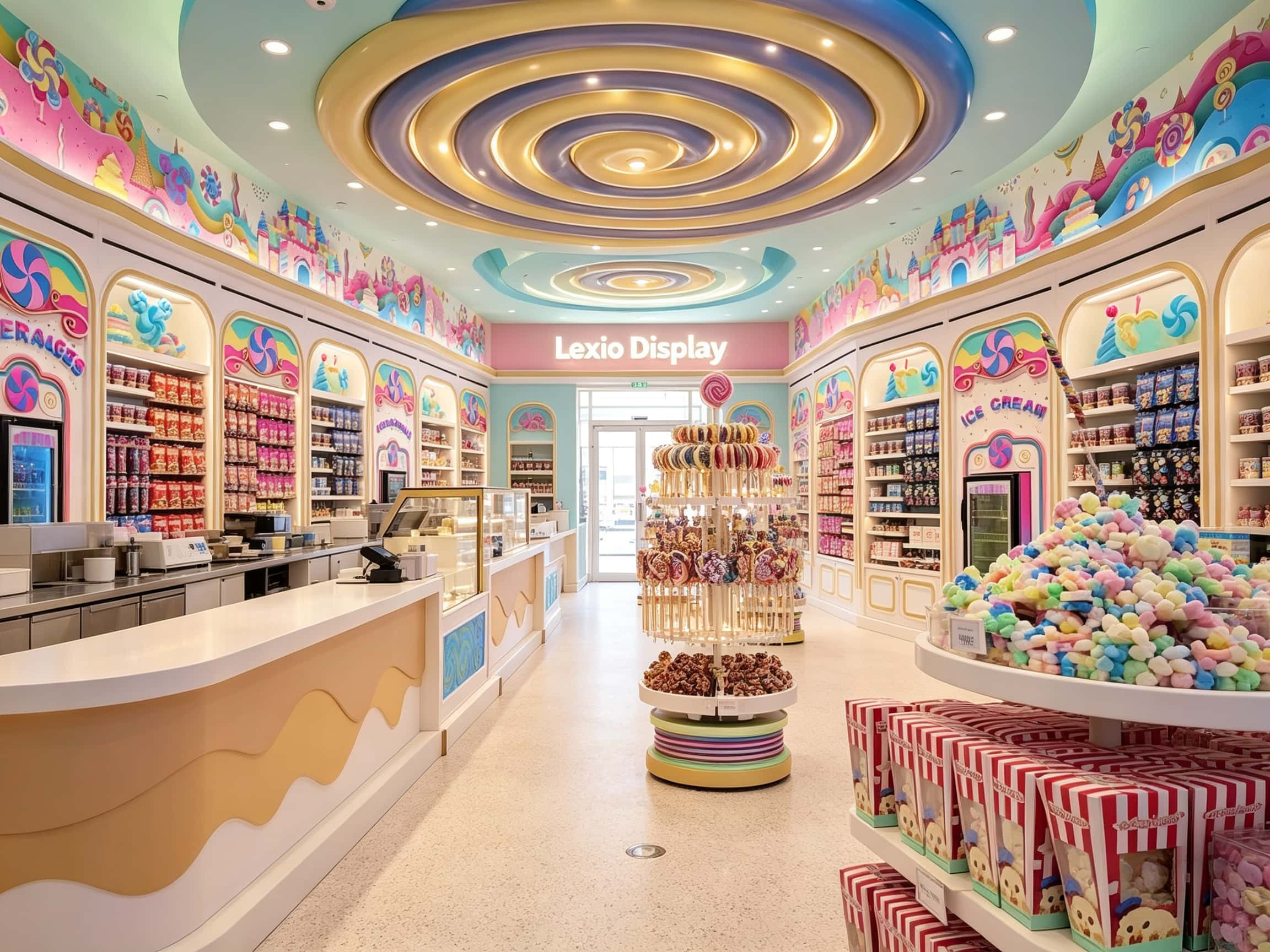 Dreamy Candy Store Interior Design: Custom Shopfitting Guide