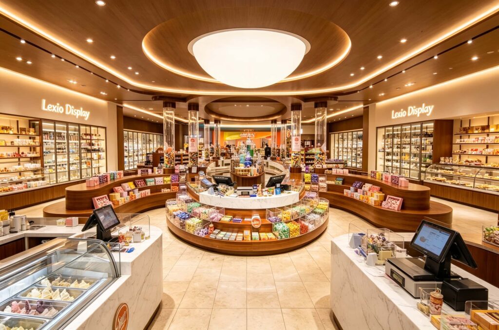 How To Plan Layout For A Large Candy Retail Store?