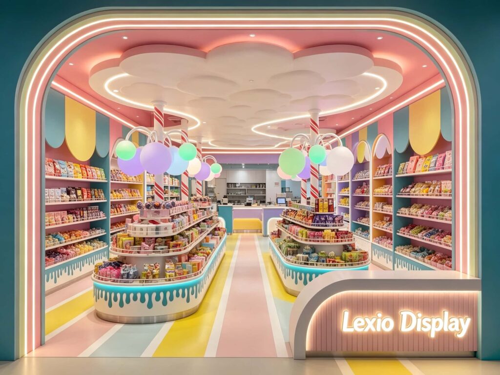 candy store design-Strategic Layout and Store Design